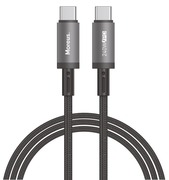 Кабель Moreus Hypercord USB-C to USB-C 240W 1.5m
